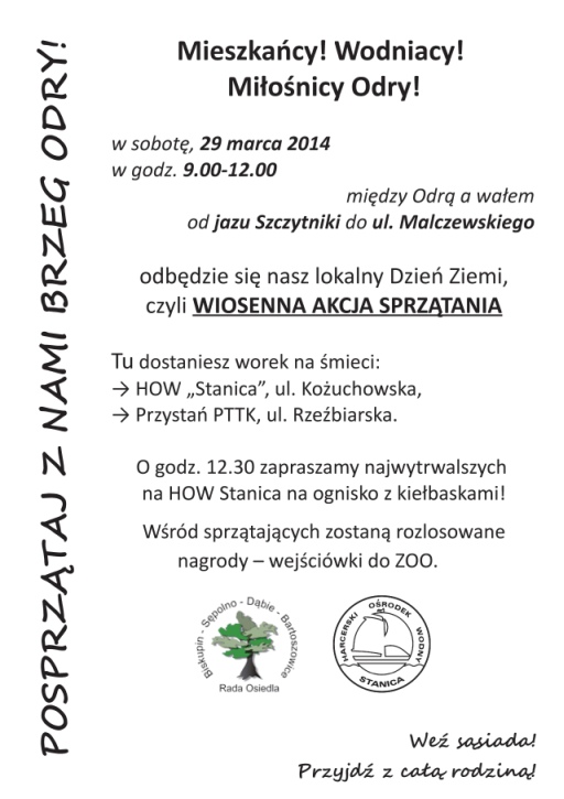 Sprzątanie Odry 2014