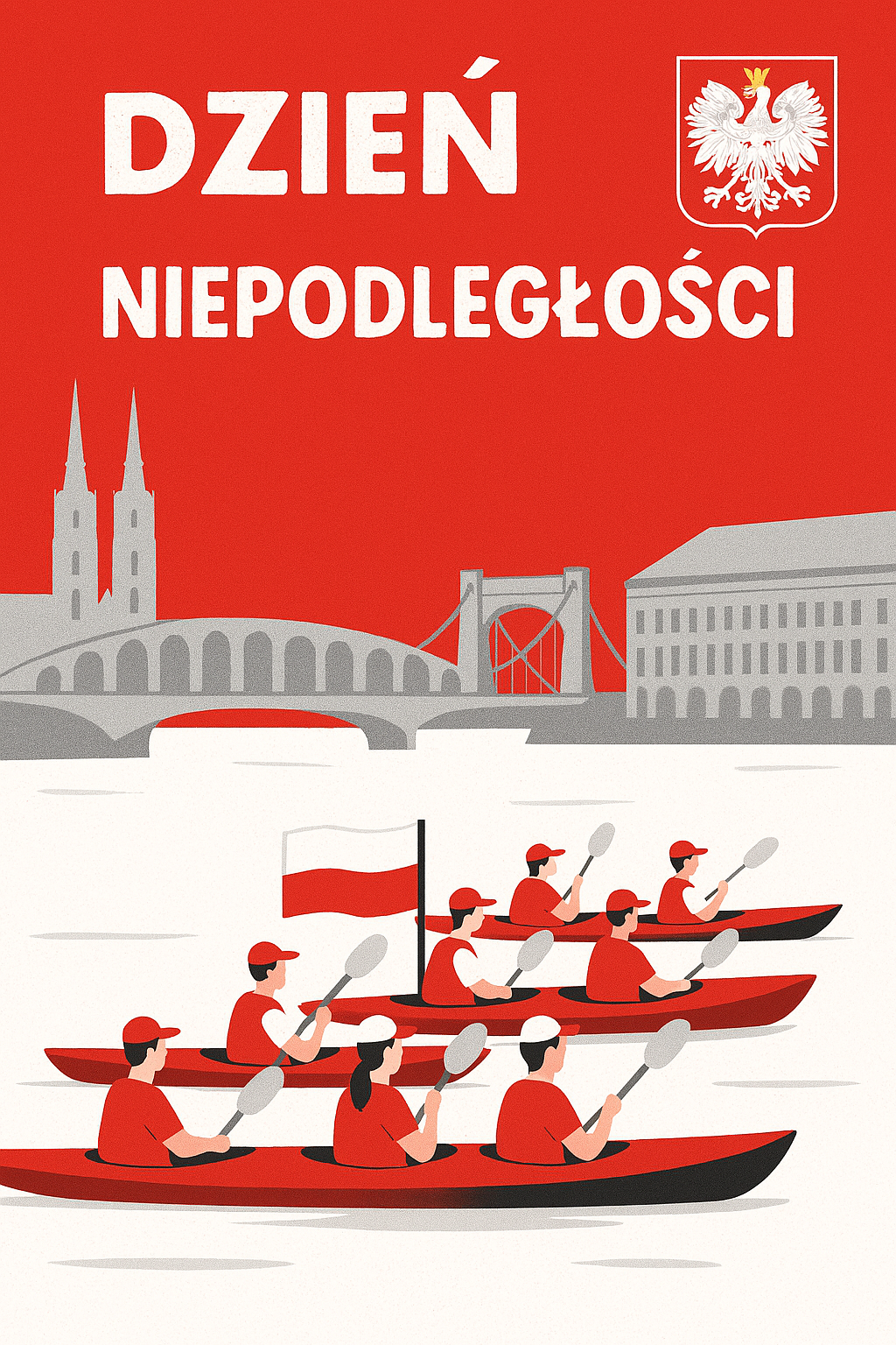 Kajakowe Święto Niepodległości — Wiadrus